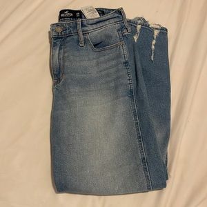 hollister mom jeans